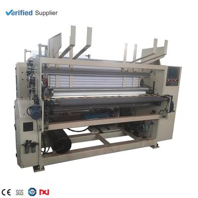 China Home Fully Automatic Rewinding Machine Toilet Paper Perforation Machine With Color Glue for sale