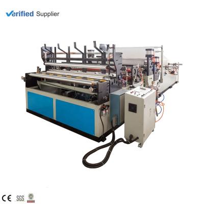 China Virgin Wood Pulp Toilet Paper Making Line Paper Rewind Machine Production Line Embossed Paper Machine CIL-SP-B for sale