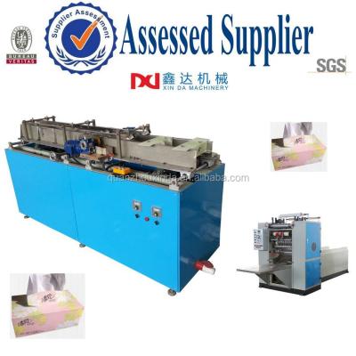 China Tissue Packing Cloth Sealing Commodity Tissue Box Face Paper Making Machine / Equipment for sale