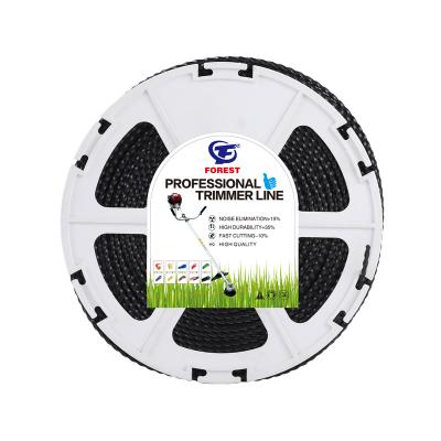 China 2-Stroke 3LB 5LB Round Spool 3.0mm Nylon Trimmer Line for sale