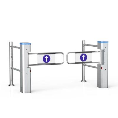 China SUS 304 Stainless Steel Best Selling Access Control Automatic Swing Gate Supermarket Turnstile For Entrance Exit for sale