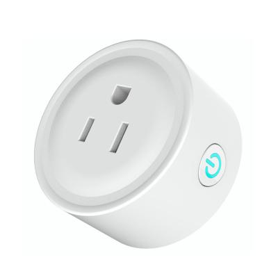 China Smart Home Life Amazon Alexa WiFi Wireless USA Tuya Mini WiFi Smart Plug for sale