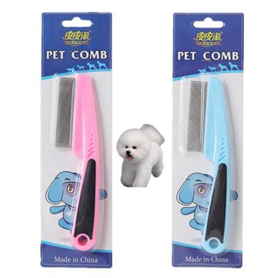 China Wholesale Viable Spot Amazon Best Seller Dog Flea Comb Pet Grooming Comb for sale