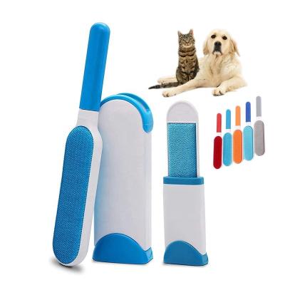 China 3 PCS Viable Magic Pet Hair Fiber Remover Static Brush Fur Cleaning Sweeps Device Dust Reusable Brush Cleaners for sale