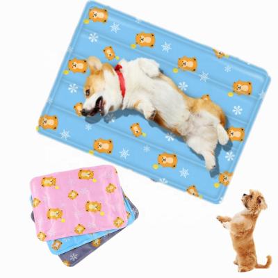 China Hit Waterproof Dog Amazon Protection Summer Cat Comfortable Cold Cooling Pet Mat for sale