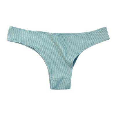 China New T-Back Low Rise Ladies Comfortable Sexy Thongs Women's Breathable Panties for sale