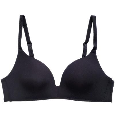 China Water Bra Fashion Simple Solid Color Push Up Seamless Underwear For Women Female Bra for sale