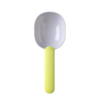 China Viable Mutli-function Pet Dog Food Supplies Portable Scoop Shovel Feeding Spoon With Sealing Bag Clip Pet Feeders for sale