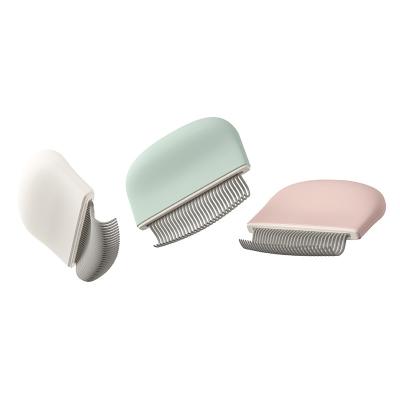 China Durable Pet Comb Shell Massage For Removing Floating Hair And Universal Knot Open Comb Easy-To-Carry Pet Comb for sale