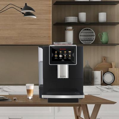 China Hotel F10 2021 Smart Black Color Electric Cafetera Coffee Makers With 4L Water Tank for sale