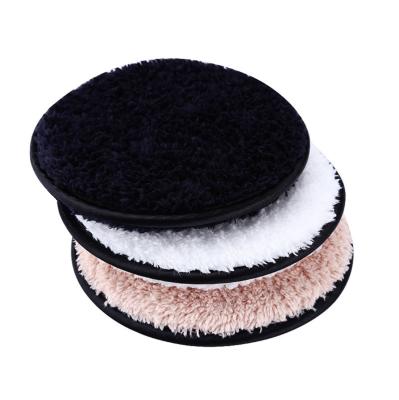 China Facial Sponge Private Label Makeup Microfiber Organic Reusable Makeup Remover Pad for sale