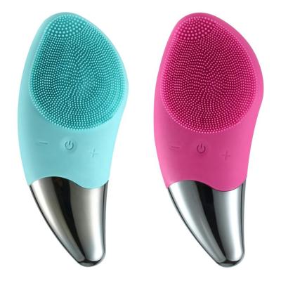 China Hot Selling Silicone Electric Facial Facial DEEP CLEANING Cleansing Brush for sale