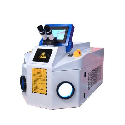 China LaserMen desktop type precision Yag laser jewelry welding machine 200w for silver gold and brass for sale