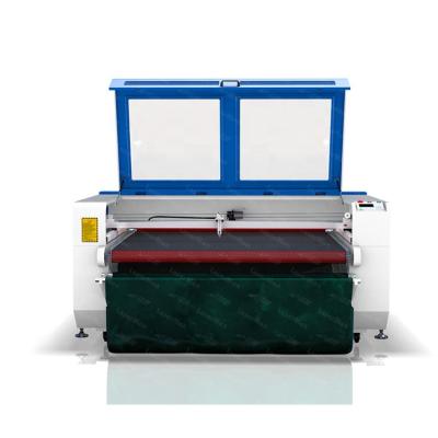 China Fabric/ Textile / Roll fabric laser cutting machine Large working range size for sale