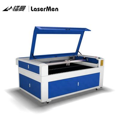 China LM-1610 double laser heads co2 laser cutting machine for sale laser cut engraving machine for sale