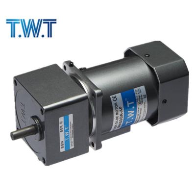 China Factory T.W.T 60,70,80,90mm small screw box reducer gearbox gearbox for AC motor for sale