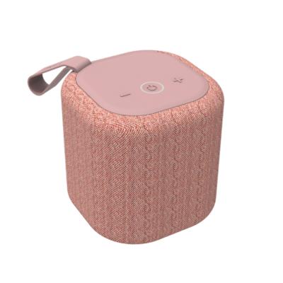 China New Arrival Music Nordic Mini Cloth Style Mini Bluetooth 5.0 Bluetooth Speaker for sale