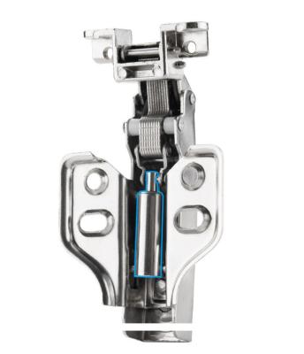 China 2D Modern Hydraulic Soft Narrow Adjustable Aluminum Door Hinge Frame Hinge For Cabinets for sale