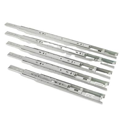 China Modern High Quality Stainless Steel Ball Channel Drawer Slide Rail Telescopic Rail Bearing Modern Drawer Runner Stainless for sale