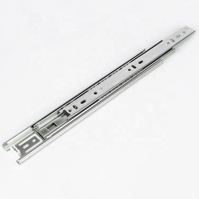 China Modern Furniture Soft Narrow Casting Ball Bearing Slide Drawer Side Runner Enclosures For Cabinet for sale