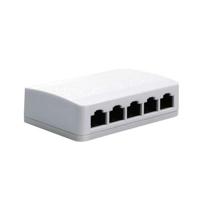 China 1000Mbps Unmanaged Ethernet Switch Plastic Case External Power Supply for sale