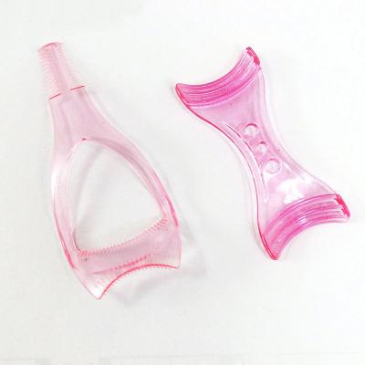 China Wholesale Cosmetic Plastic Eyelash Beauty Tool Mascara Shield Shade Stencil Makeup Tools for sale