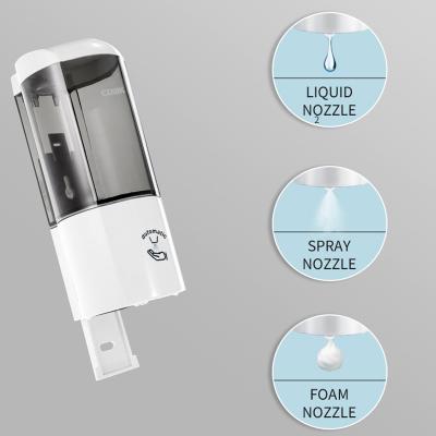 China Touchless Liquid Soap Dispenser CDWK 500Ml Liquid/Foam/Spray Dispenser Automatic Smart Sensor ABS Sanitize Dispenser for sale