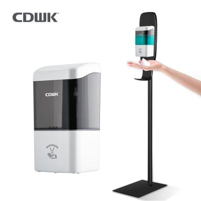 China Alcohol Sanitizer Dispenser Touchless Foaming Automatic Soap Dispenser Sanitizer Dispenser CDWK Liquid/Foam/Soap Spray for sale