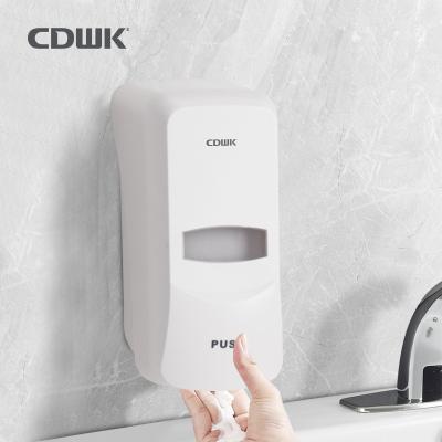 China Foam modern soap dispenser CDWK Dispensador liquido 400ml shampoo hotel wall soap dispenser CD-1269 for sale