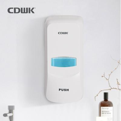 China Foam Soap Dispenser CDWK Luxury Hotel Bathroom Wall-Hung Commercial Foam Soap Dispenser for sale