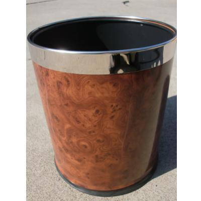 China Viable hotel steel trash can for sale