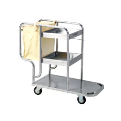 China Hotel Metal Housekeeping Carts Canvas Cart for sale