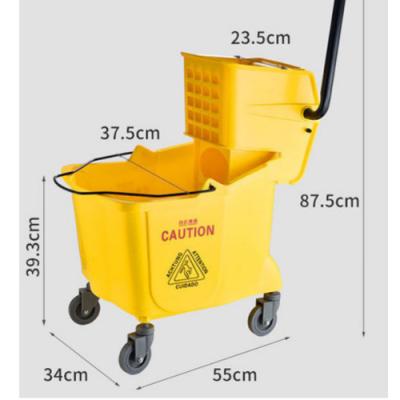 China Viable Mini Mop Wringer with Bucket for sale