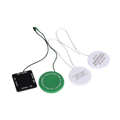 China Best Viable Quality Jewelry Tag With Low Safety Hang Tags Durable Price For Watch Watch Green Plastic Tag for sale