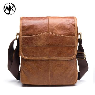 China Durable And High Quality Top Layer Cross - Body Bag For Men Leather Handmade Leather For Bag Making Popular Men Leather Shoulder Bags for sale