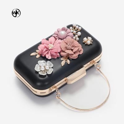 China 2019 new style durable and leading wholesale women clutch bag acrylic women handbag party bag for women clutch box bag for sale