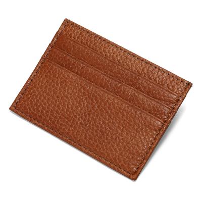 China Luxury Business Card Holder Money Quality Credit Card Name ID Holders Durable and Good Quality Fashionable Slim Wallets Real for sale