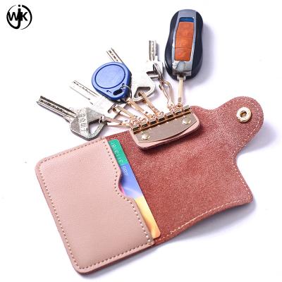 China China car key holder luxury multi color handmade durable and superior gactory leather key chain holder dropshipping for sale