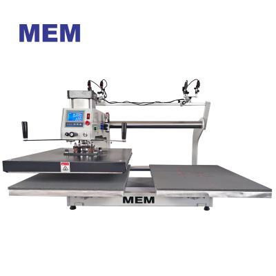 China Hotels TQ 5070 50X70cm Dual Pneumatic Heat Press Machine For T Shirt Printing for sale