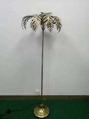 China Modern palm tree floor lamp palm tree lamp feather lamp modern hotel room lamps hotel lamp lamp table hotel lighting stands floor light for sale