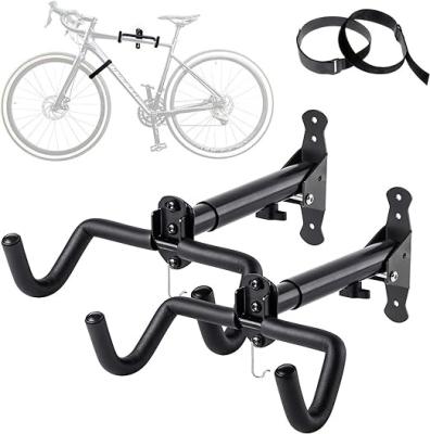 China Universal Space Saving Vertical Fixed Easy Installation Wall Bicycle Display Rack 39*27*15 for sale