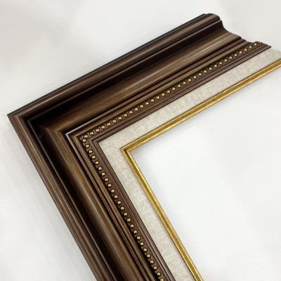 China Contemporary Wholesale Modern Art Decor Photo Frame PS Picture Mirror Frame Mount for sale