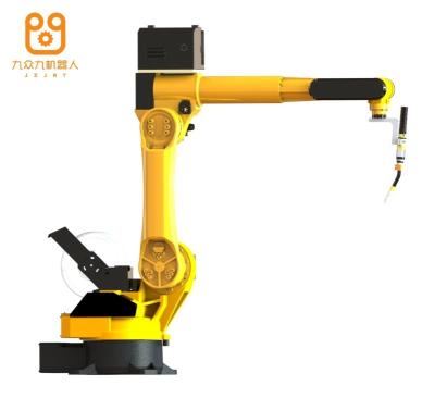 China Garment Shops Industrial Robot TIG / MIG Six Axis Arm Robotic Welding Machine for sale