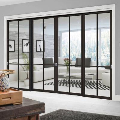 China AS2047/NFRC/NAMI Certified Modern Patio Glass Plate Door for sale