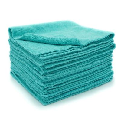 China 80%Polyester 20%Polyamide 250GSM Microfiber Lint Free Edgeless All-Purpose Fabric For Detailing Car Wash Cleaning Towel for sale