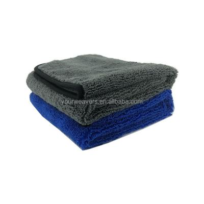 China Super Absorbent 60 X 40 Cm 400 GSM Microfiber Towel Car Cleaning Cloth for sale