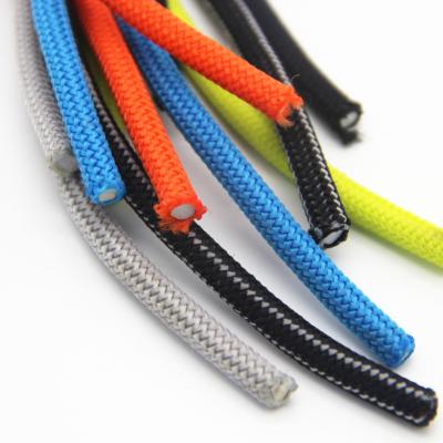 China High Temperature UV Resistant Garment Bags Textile Home Shoes Bungee Elastic Rope Ties 5mm 6mm 8mm 10mm High Strength PP Round Marine Elastic Shock Rope for sale