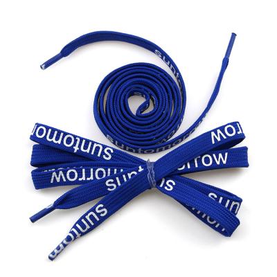 China Custom Flat Color Wholesale Laces Metal Tip Laces for sale