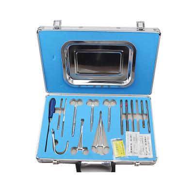 China Small Animal Surgical Instrument Veterinary High Quality Small Animal Operation Instrument Boxes for sale