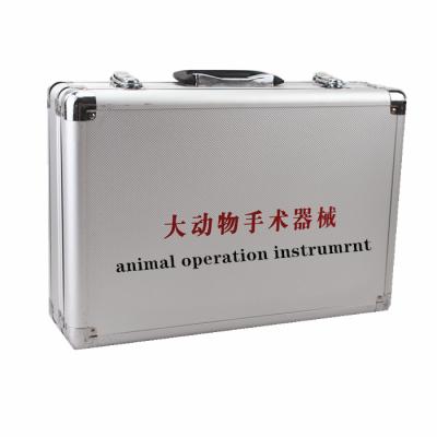 China Animal Surgical Instrument High Quality Veterinary Kit Device Large Animals Operation Instruments for sale